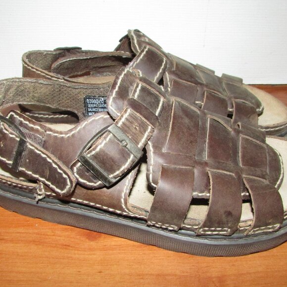 NUNN BUSH Leather Sandals - Sz 9 - Picture 2 of 5